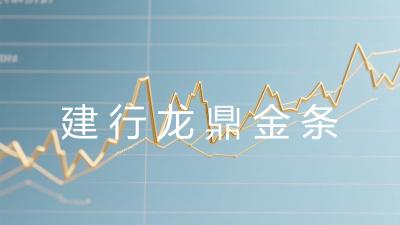 建行龙鼎金条