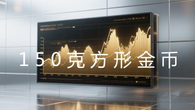 150克方形金币