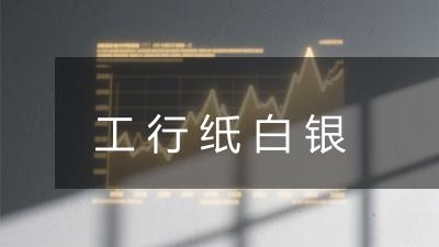 工行纸白银