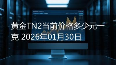 黄金TN2当前价格多少元一克 2026年01月30日