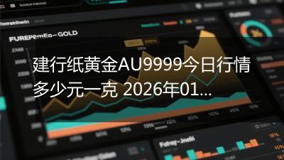 建行纸黄金AU9999今日行情多少元一克 2026年01月30日