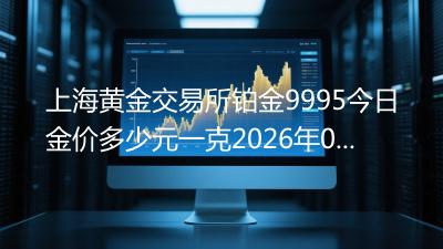 上海黄金交易所铂金9995今日金价多少元一克(2026年04月17日)