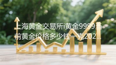 上海黄金交易所i黄金9999当前黄金价格多少钱一克(2026年04月17日)